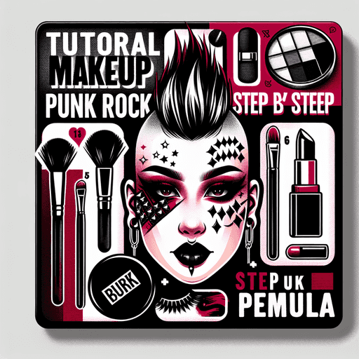 Tutorial Makeup Punk Rock Step by Step untuk Pemula